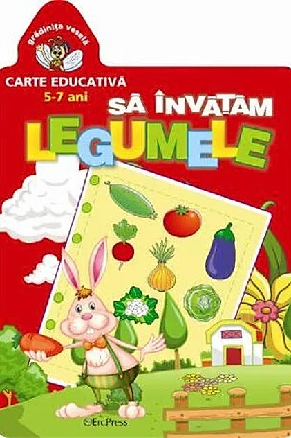 Să învățăm legumele. Grădinița veselă.