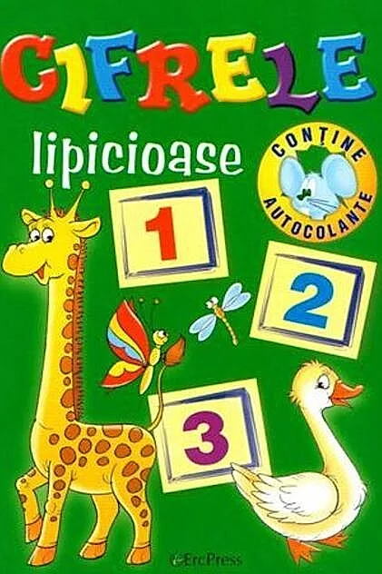 Cifrele lipicioase. Conține 90 de autocolante