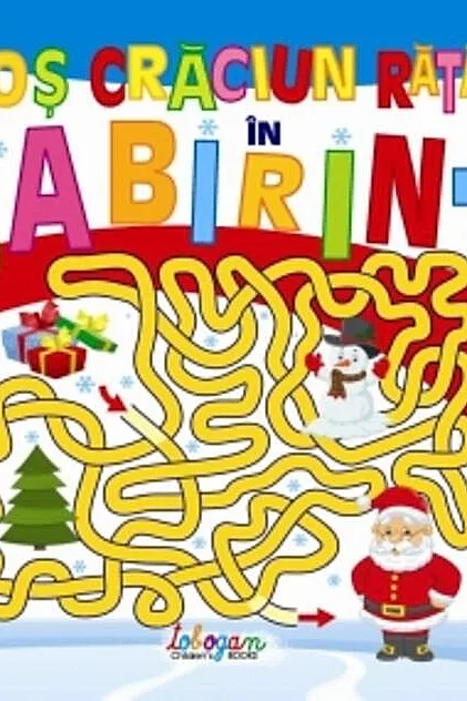 Moș Crăciun rătăcit în labirint