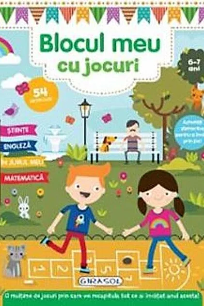 Blocul meu cu jocuri: 6-7 ani