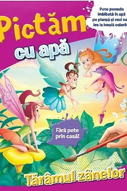 Pictăm cu apă. Tărâmul zânelor