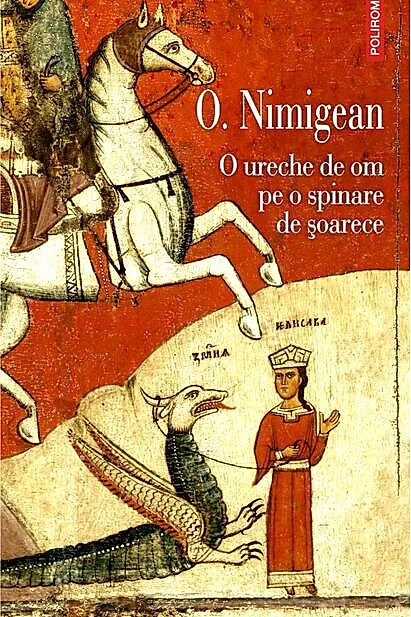 O ureche de om pe o spinare de șoarece