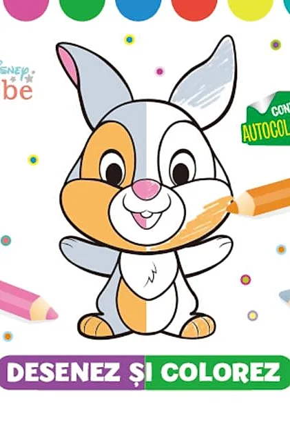 Disney Bebe. Desenez și colorez