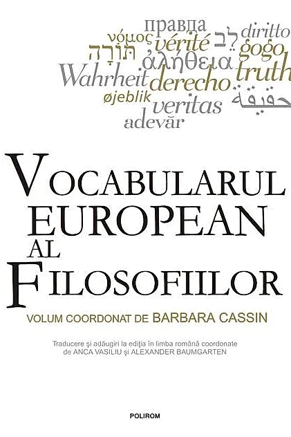 Vocabularul european al filosofiilor