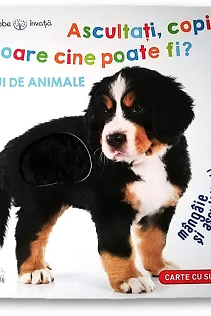 Ascultați, copii, oare cine poate fi? Pui de animale