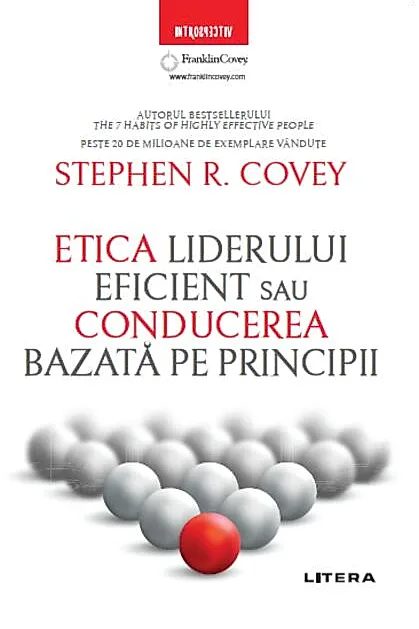 Etica liderului eficient sau conducerea bazată pe principii
