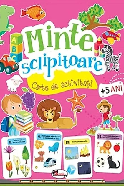 Minte sclipitoare. Carte de activități +5 ani