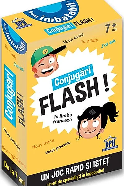 Sunt imbatabil. Conjugări flash în limba franceză!