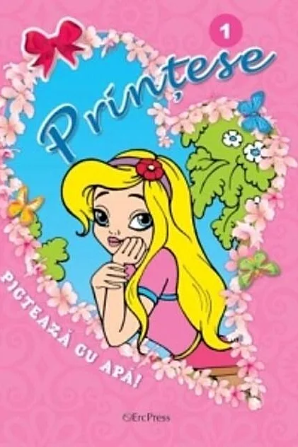 Prințese Nr. 1. Pictează cu apă