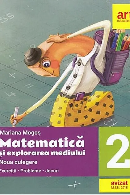 Noua culegere pentru clasa a II-a. Matematică și explorarea mediului. Exerciţii, probleme, jocuri