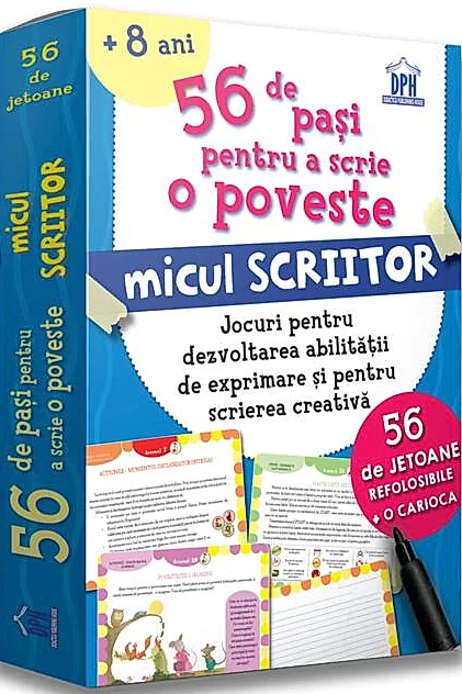 56 de pași pentru a scrie o poveste. Micul scriitor