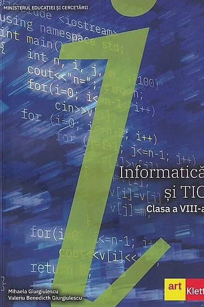 Informatică și TIC. Manual clasa a VIII-a