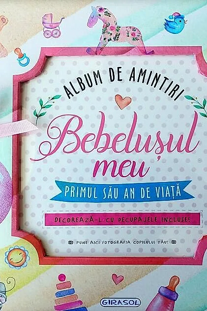 Album de amintiri. Bebelușul meu (roz)