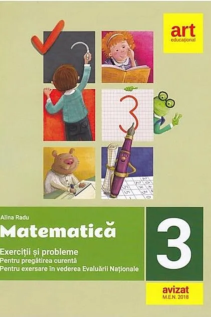 Exerciții și probleme de matematică. Clasa a III-a (+ Portofoliu de evaluare al elevului)