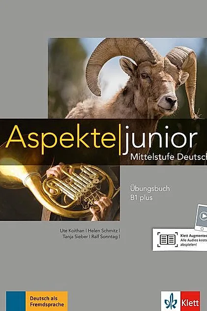 Aspekte junior Arbeitsbuch B1+ mit Audio