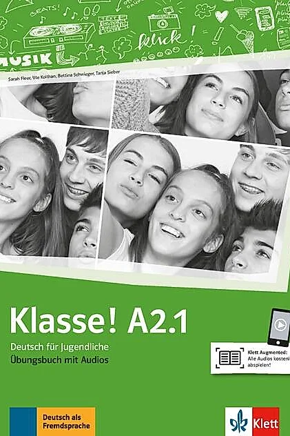 Klasse! A2.1. Übungsbuch mit Audios