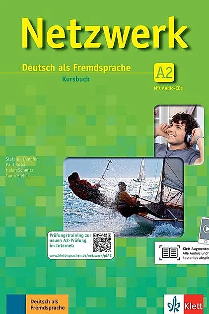 Netzwerk A2, Kursbuch Gesamtband + 2 CDs
