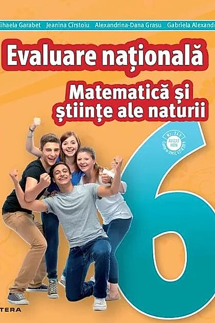 Matematică și Științe ale naturii. Teste pentru evaluarea națională. Clasa a VI-a