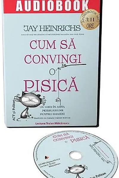 Audiobook. Cum să convingi o pisică