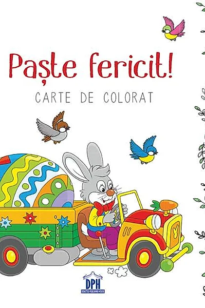 Paște fericit! - Carte de colorat