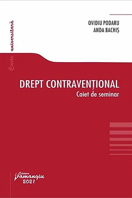 Drept contravențional. Caiet de seminar