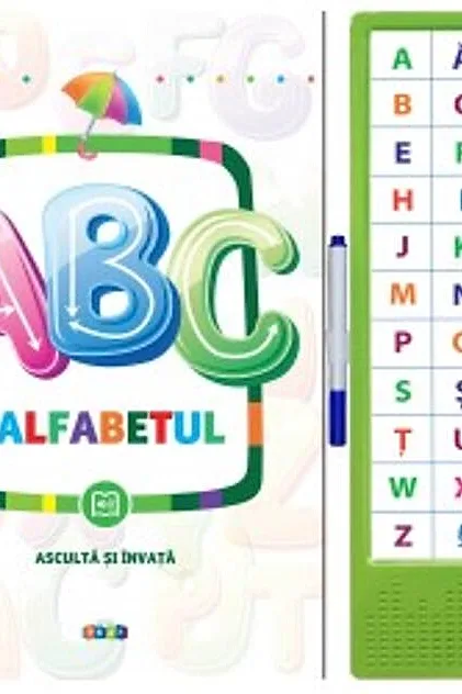 ABC Alfabetul. Ascultă și învață