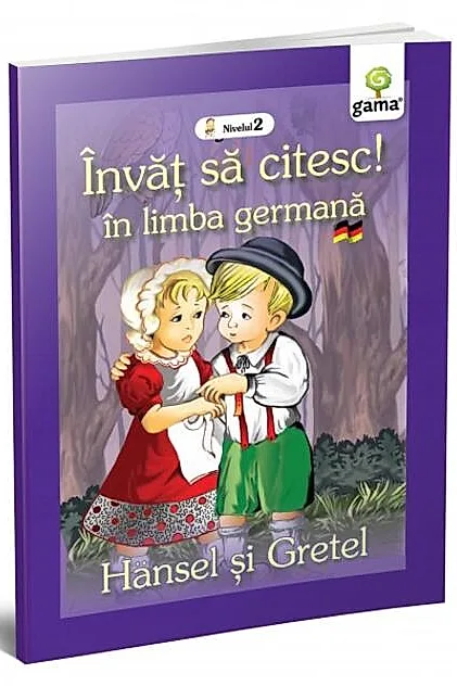 Hansel și Gretel. Învăț să citesc. Limba germană, nivelul 2 (7+ ani)