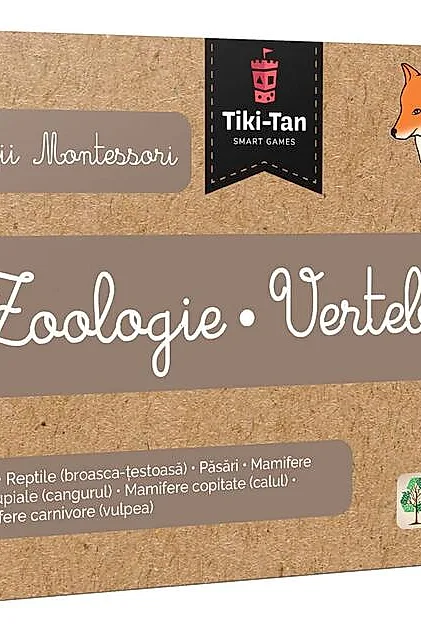 Lecţii de zoologie: Vertebrate. Lecții Montessori