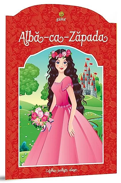 Albă-ca-Zăpada. Colorez povești alese