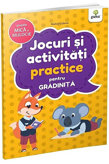 Jocuri și activități practice. Grupa mică și mijlocie. Jocuri și activități pentru grădiniță