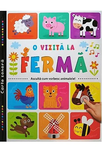O vizita la fermă. Carte sonoră