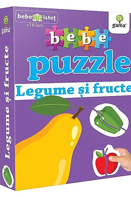 Bebe Puzzle - Legume și fructe