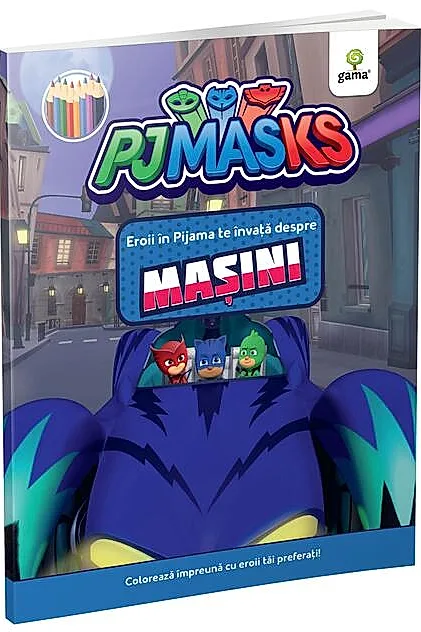 Eroii în Pijama te învață. Mașini