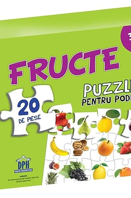 Fructe. Puzzle pentru podea