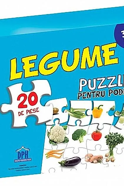 Legume. Puzzle pentru podea
