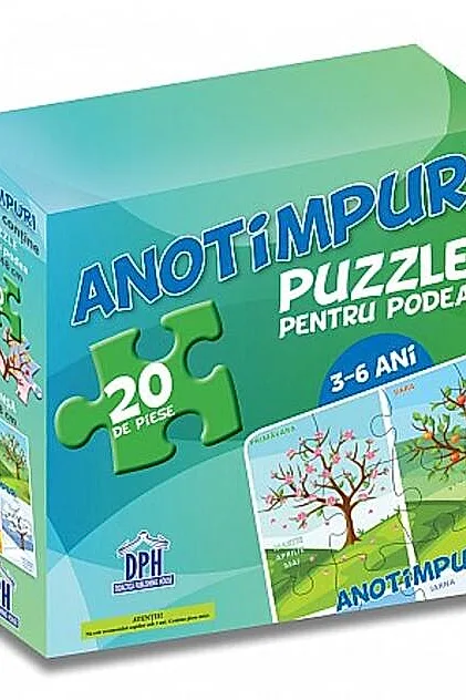 Anotimpuri. Puzzle pentru podea 50/70 + afiș 50/70
