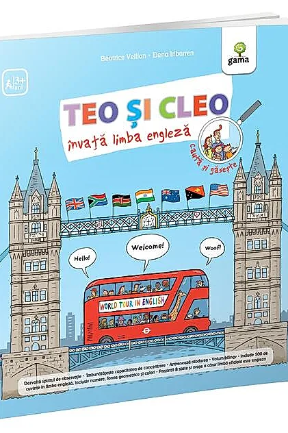 Teo și Cleo învață limba engleză