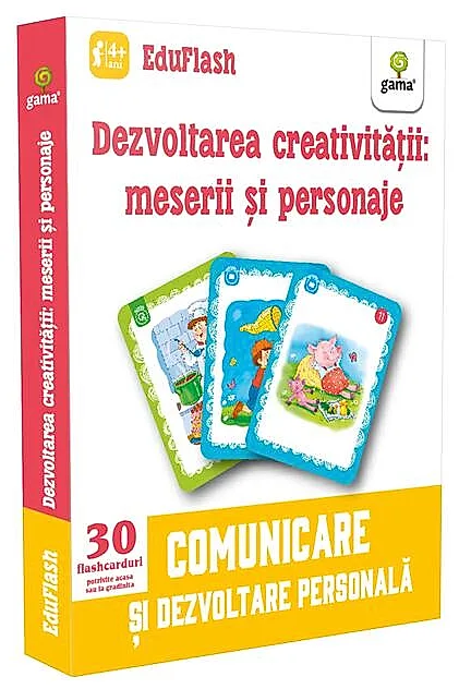 Dezvoltarea creativității: meserii și personaje. EduFlash