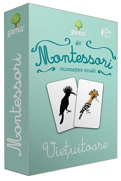 Vieţuitoare. Cărţi de joc Montessori
