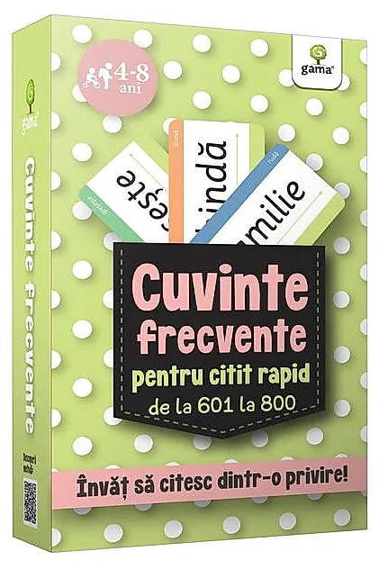Cuvinte frecvente pentru citit rapid de la 601 la 800
