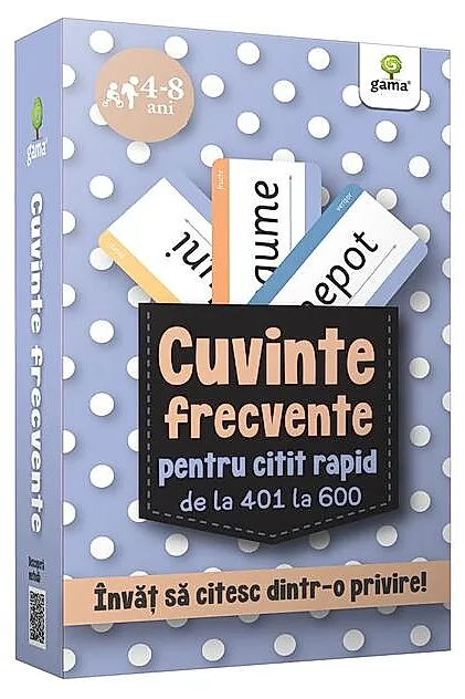 Cuvinte frecvente pentru citit rapid de la 401 la 600