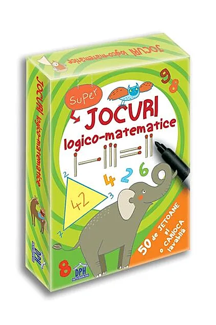 Jocuri logico-matematice. 50 de jetoane