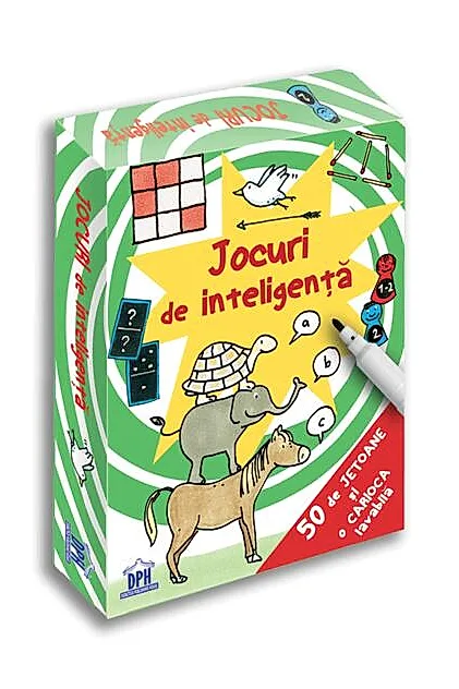 Jocuri de inteligență. 50 de jetoane