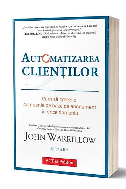 Automatizarea clienților. Cum să creezi o companie pe bază de abonament în orice domeniu
