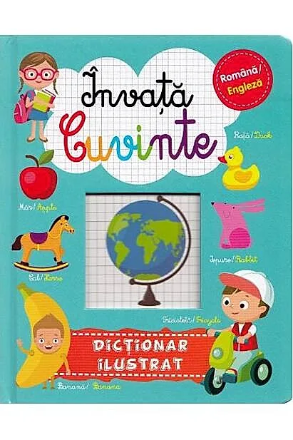 Învață cuvinte. Dicționar ilustrat. Română-Engleză