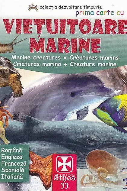 Prima carte cu Viețuitoare Marine