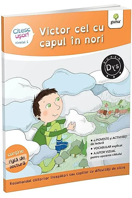 Victor cel cu capul în nori (Citesc ușor, Nivel 1)