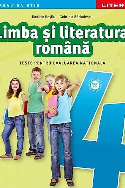 Limba și literatura română. Teste pentru evaluarea națională. Clasa a IV-a