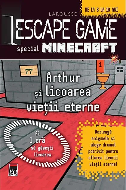 Escape Game Special: Minecraft. Arthur și licoarea vieții eterne