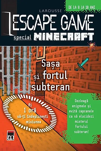 Escape Game Special: Minecraft. Sașa și fortul subteran